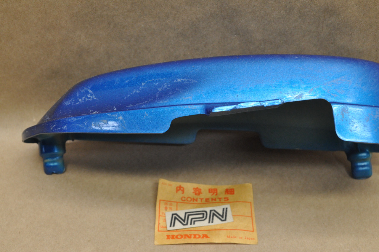 NOS Honda CL100 K2 CL100S CL125 S Blue Right Side Cover Panel 83540-108-761