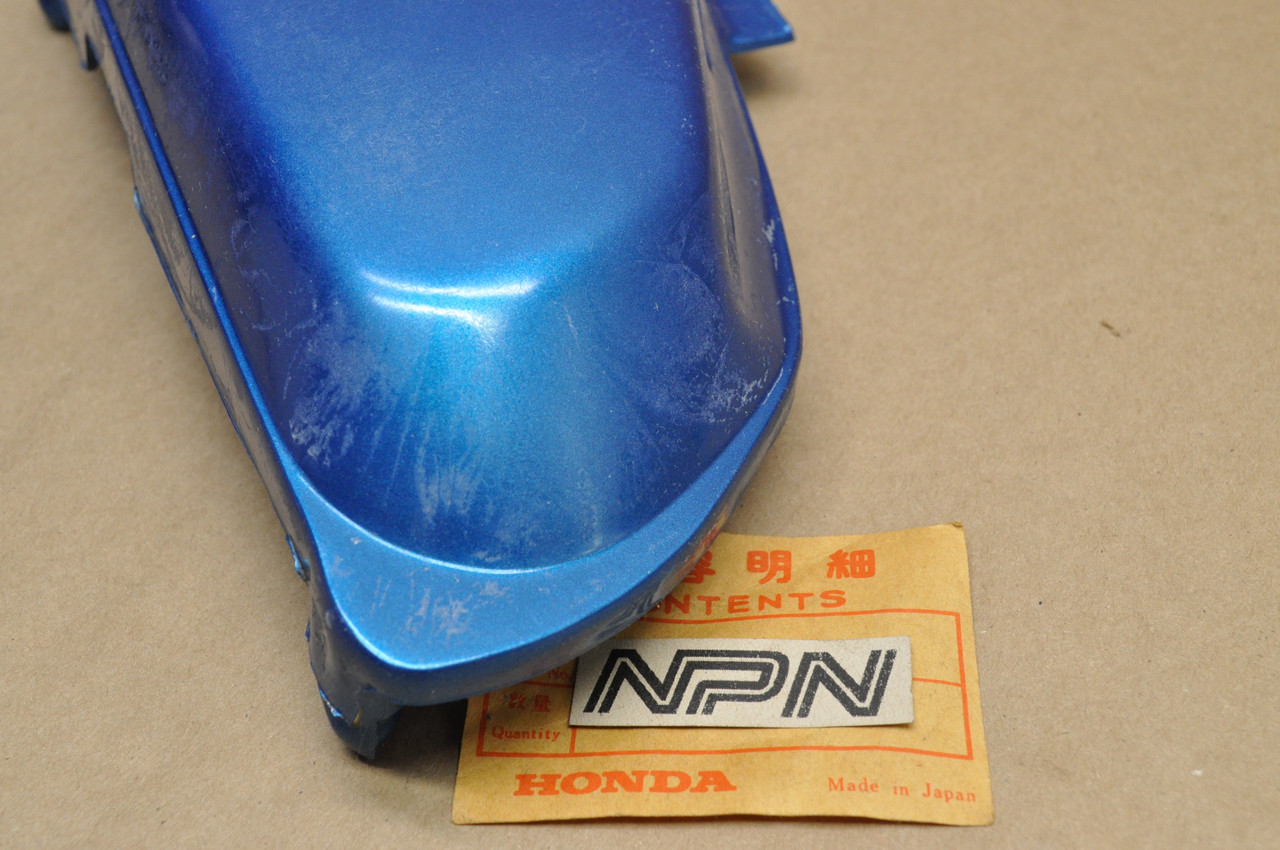 NOS Honda CL100 K2 CL100S CL125 S Blue Right Side Cover Panel 83540-108-761
