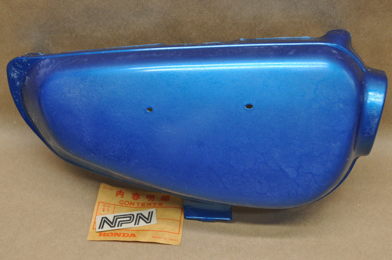 NOS Honda CL100 K2 CL100S CL125 S Blue Right Side Cover Panel 83540-108-761