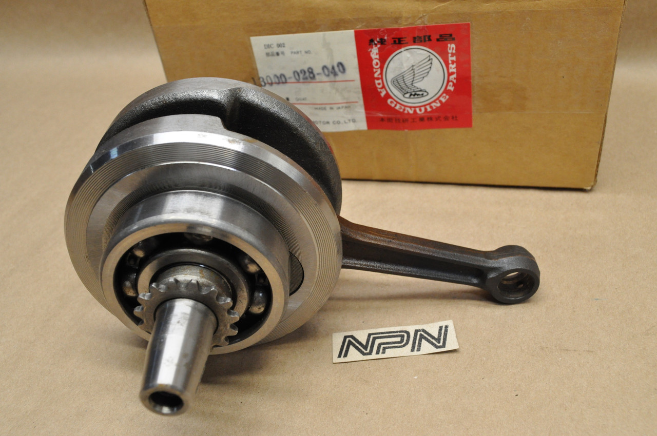 NOS Honda CL90 CT90 K0-1979 S90 ST90 K0-K2 Crank Shaft Assembly 13000-028-040