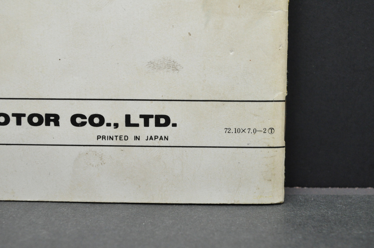 Vintage 1973-74 Yamaha TX650 Motorcycle Owners Manual