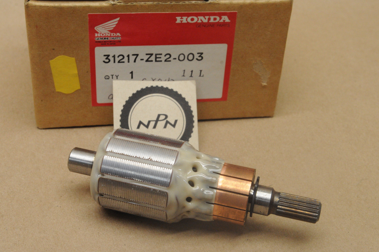NOS Honda EM3500 EX3300 GX240 GX270 Starter Motor Armature 31217-ZE2-003