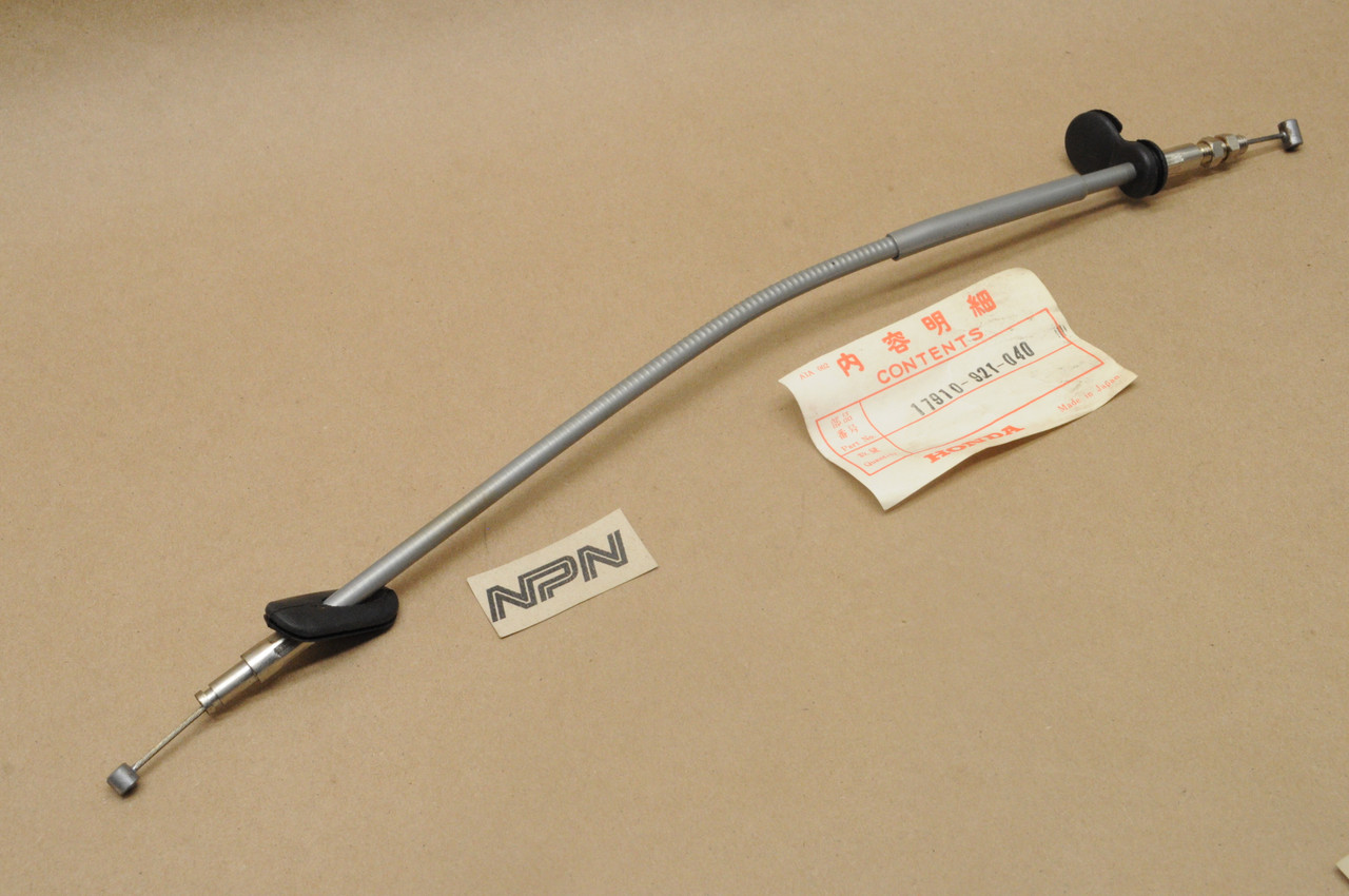 NOS Honda B75 Outboard Engine Throttle Cable 17910-921-040