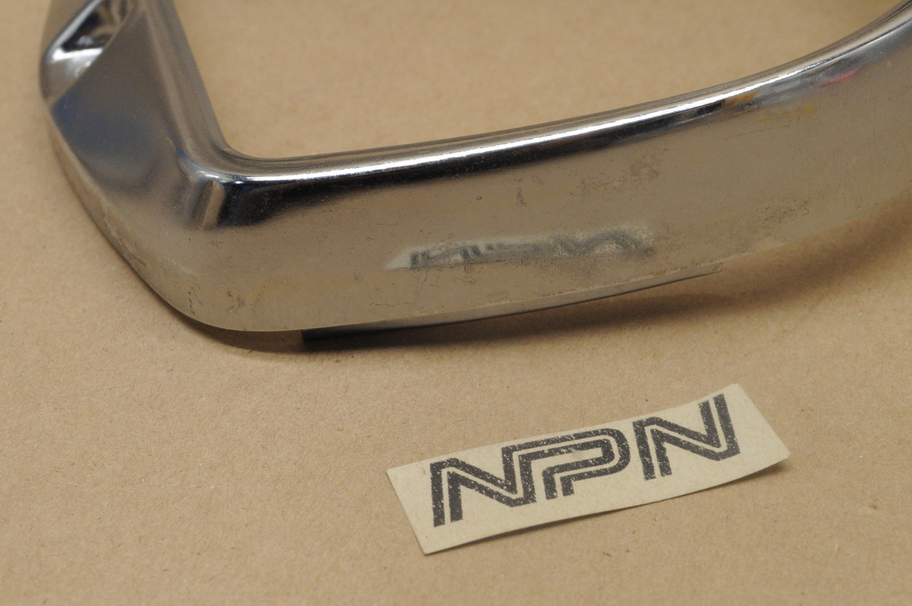 NOS Suzuki B100 Head Light Bezel Rim 35111-11031