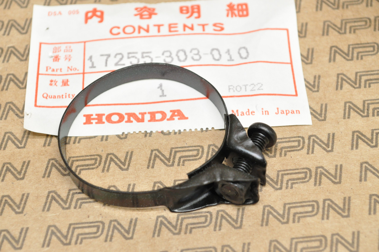 NOS Honda C70 CA175 CB125 XL125 XL175 XR100 Boot Tube Clamp 17255-303-010