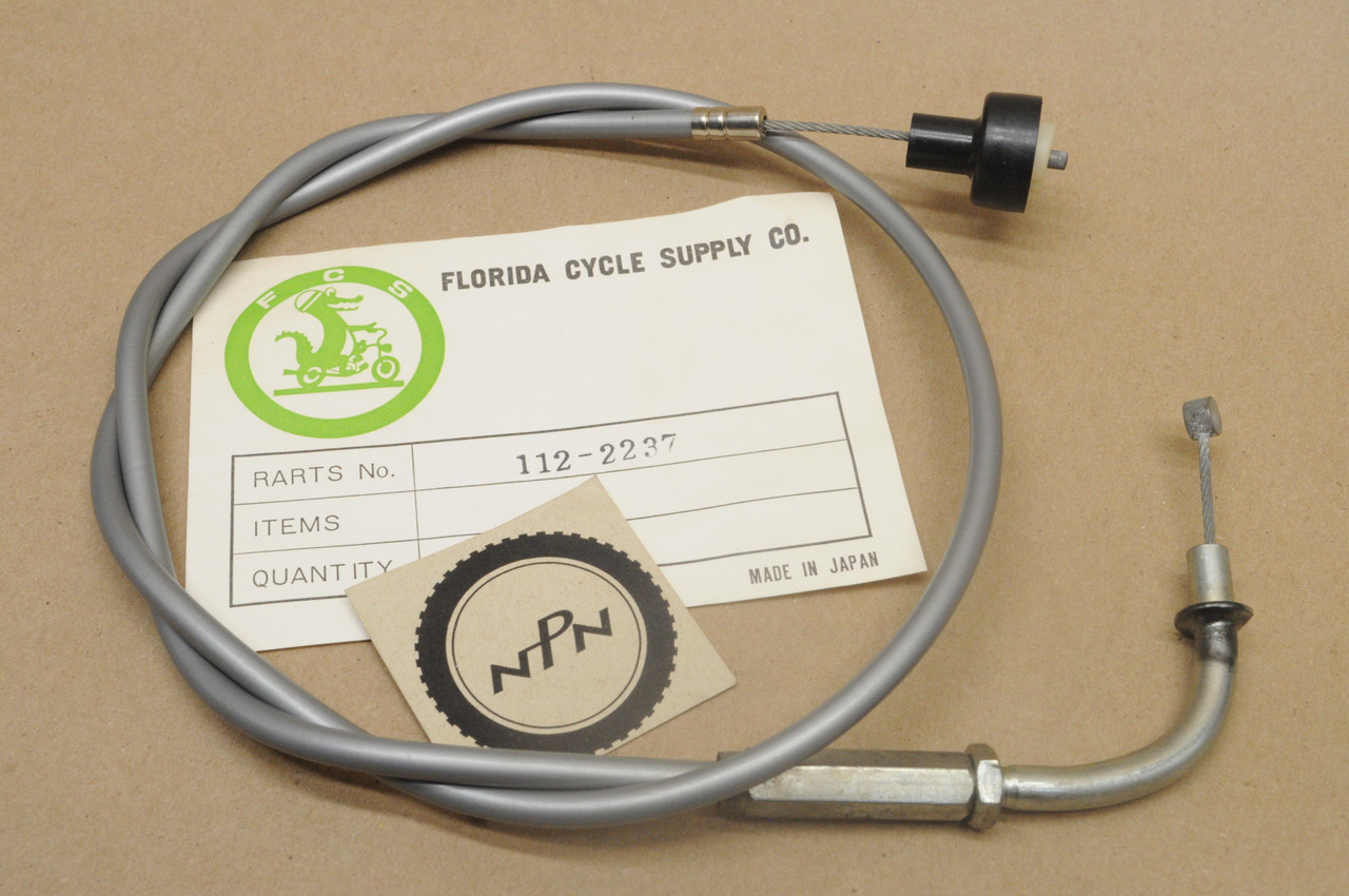 Yamaha 1973-1975 RD60 Throttle Cable 112-2237 / 353-26311-00