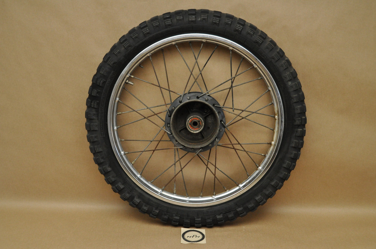 Vintage OEM Honda 1978-79 CT90 Trail 90 Rear Wheel Rim Hub Assembly AS IS 42701-077-000