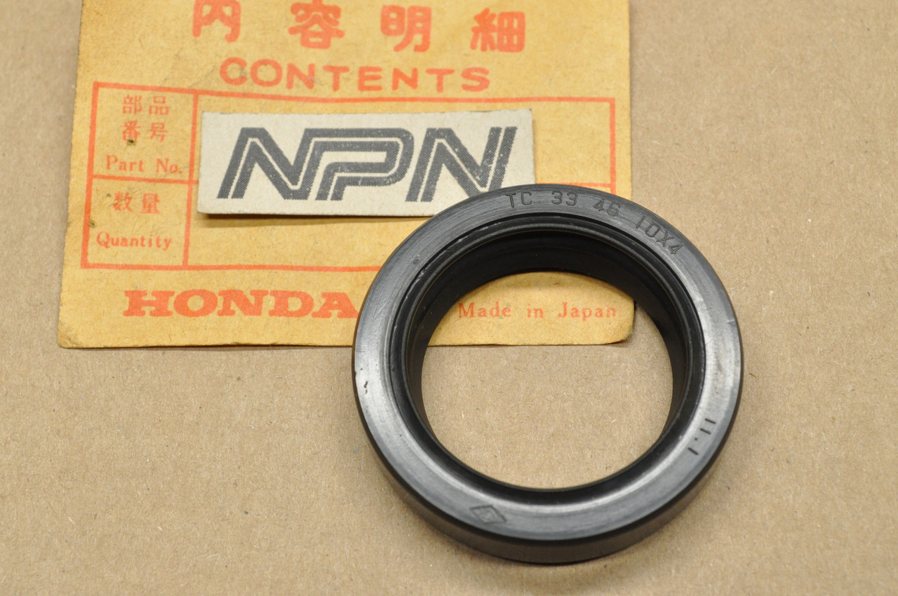 NOS Honda CB450 K0 CB72 CB77 Front Fork Oil Seal 33x46x10 90755-268-000
