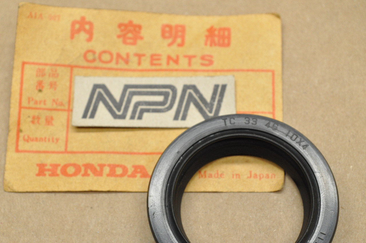 NOS Honda CB450 K0 CB72 CB77 Front Fork Oil Seal 33x46x10 90755-268-000