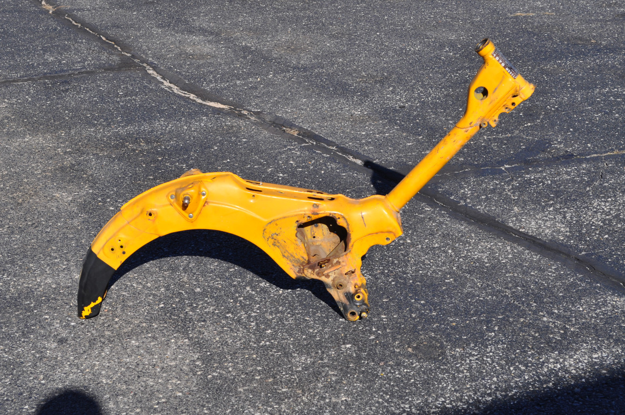 Vtg OEM Honda 1978 CT90 Frame Yellow w/ Street Legal Document AS IS 50100-053-020 Z