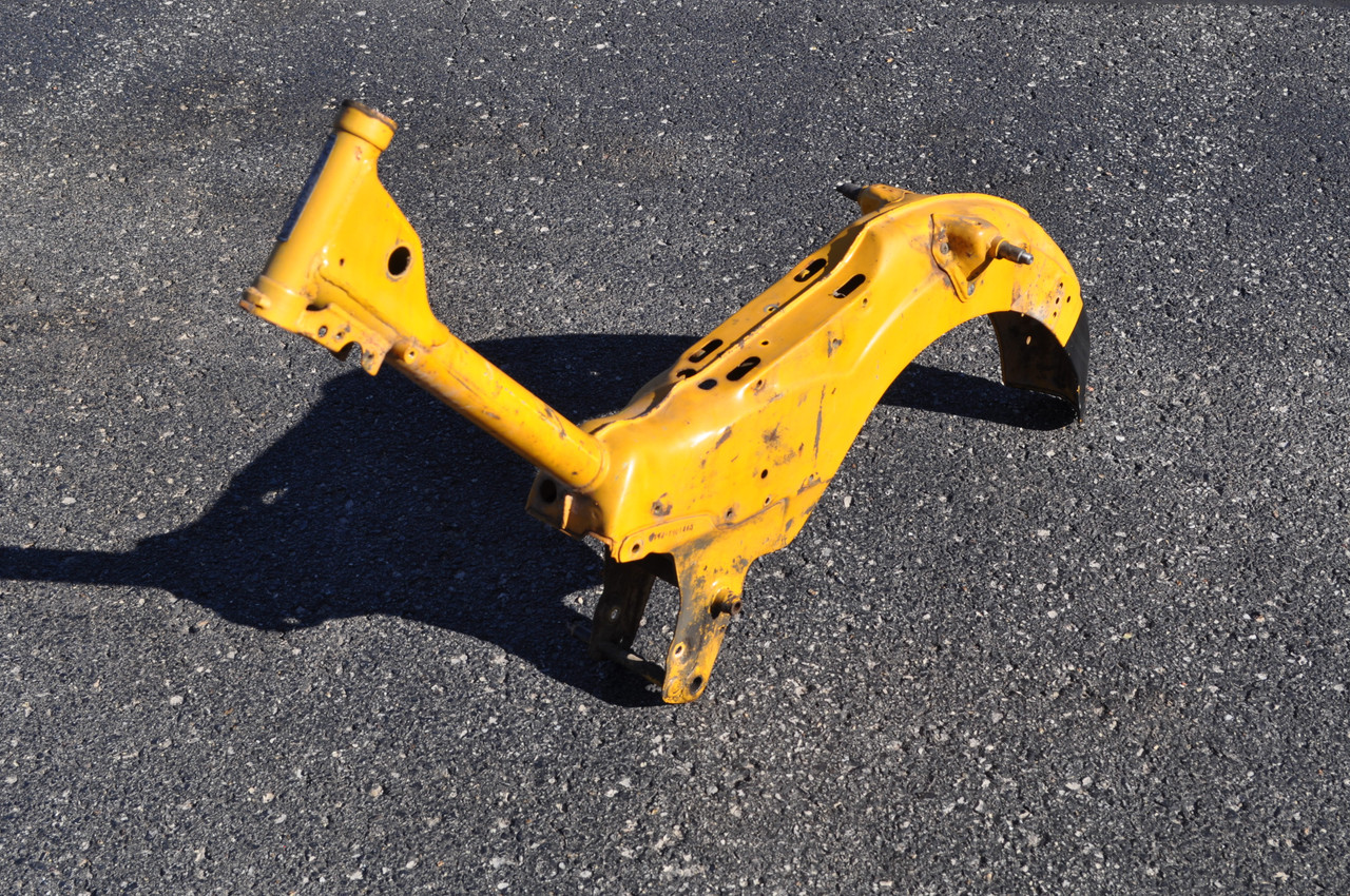 Vtg OEM Honda 1978 CT90 Frame Yellow w/ Street Legal Document AS IS ...