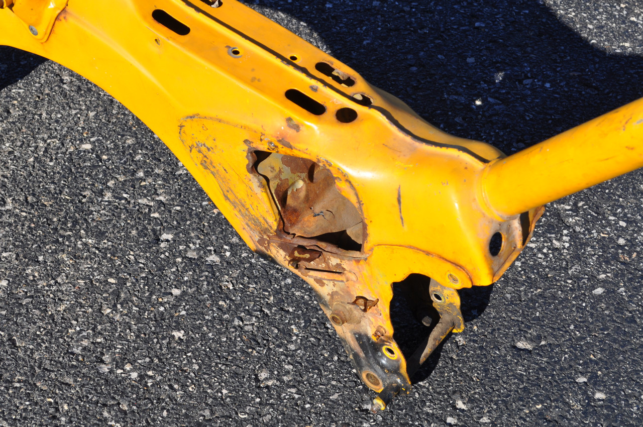 Vtg OEM Honda 1978 CT90 Frame Yellow w/ Street Legal Document AS IS 50100-053-020 Z