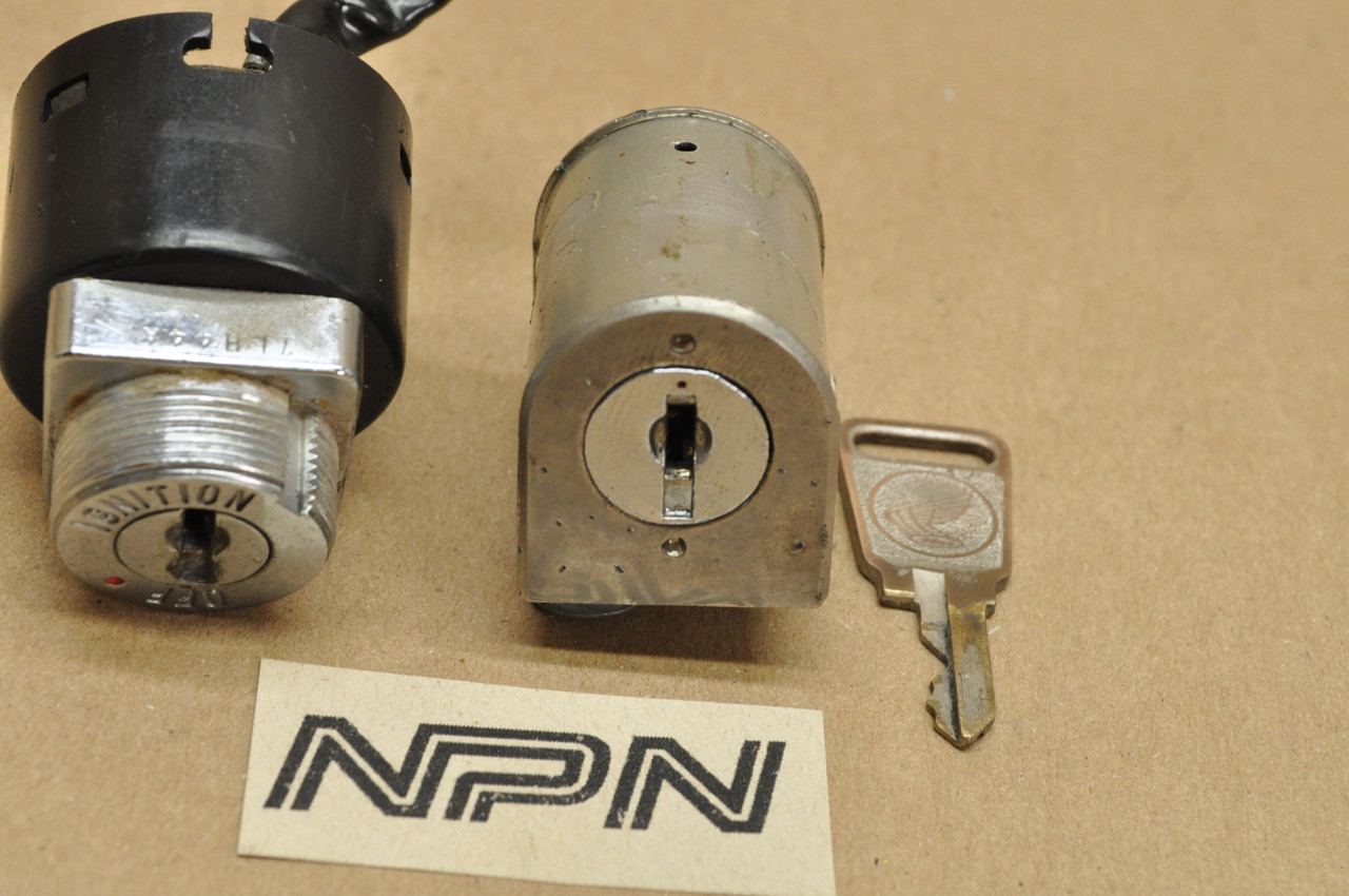 Vtg OEM Honda 1977-79 CT90 Trail 90 Ignition Switch & Steering Lock AS IS 35010-102-780