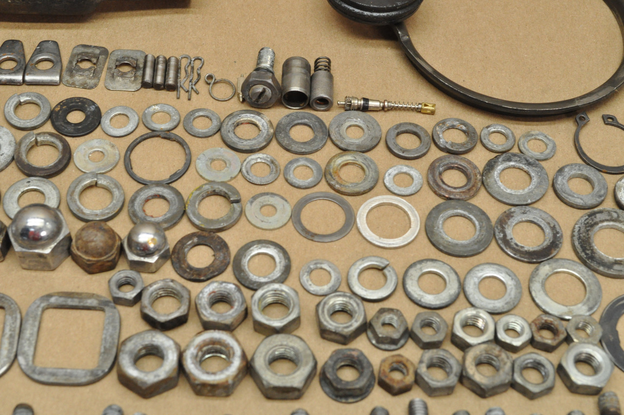 Vtg OEM Honda 1978 CT90 Trail 90 Screw Bolt Washer Nut Spring Hardware Lot