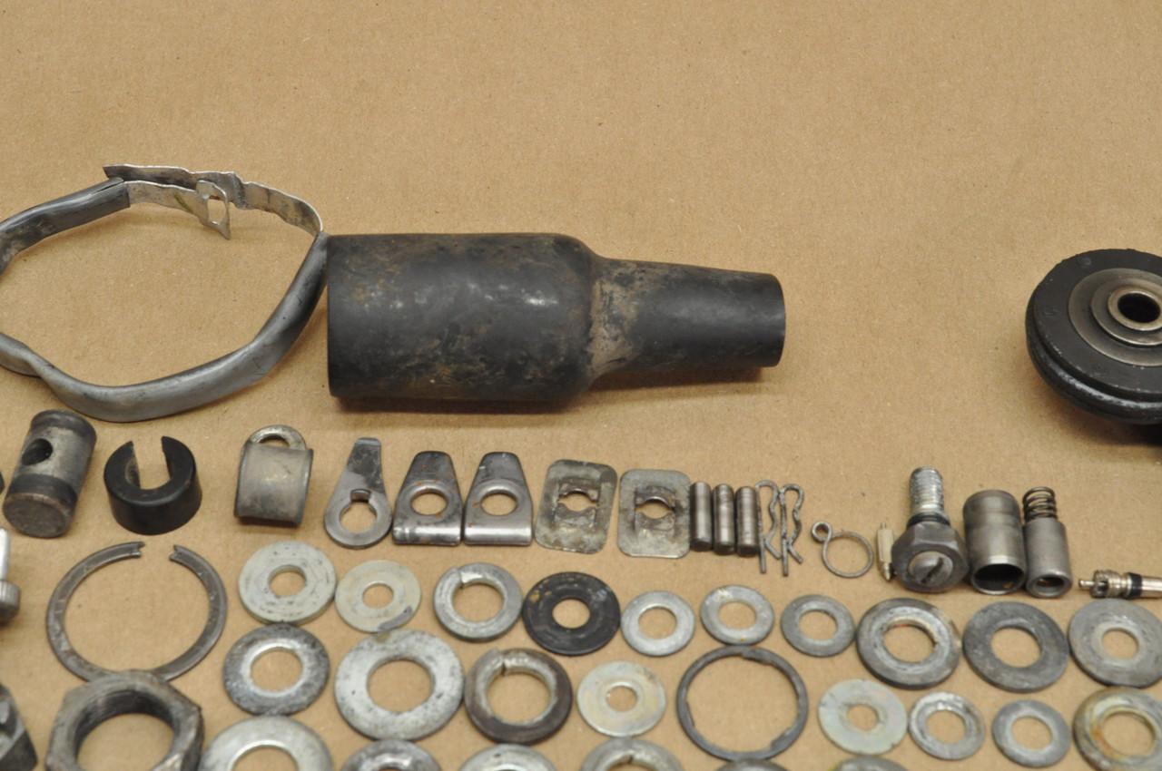 Vtg OEM Honda 1978 CT90 Trail 90 Screw Bolt Washer Nut Spring Hardware Lot