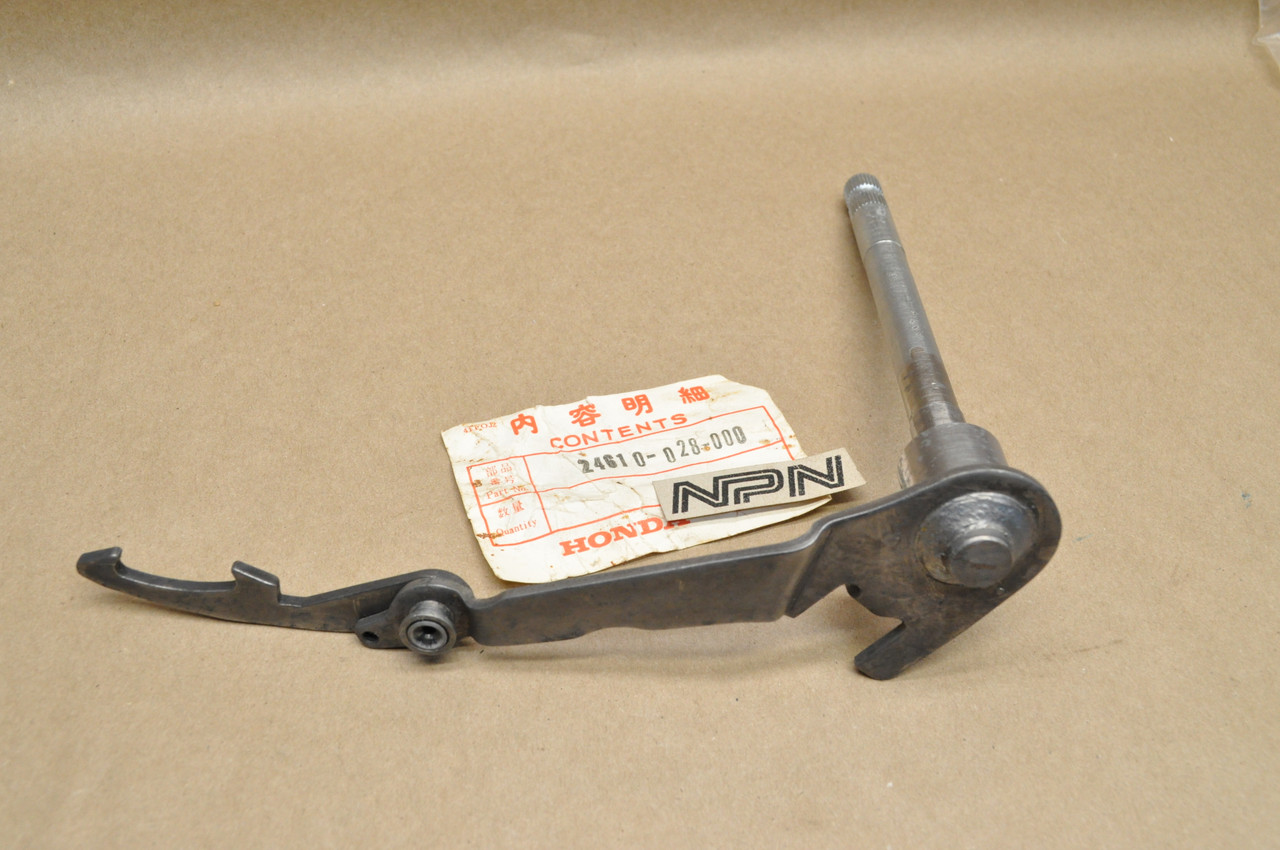 NOS Honda S90 Gear Shift Spindle Shaft 24610-028-000