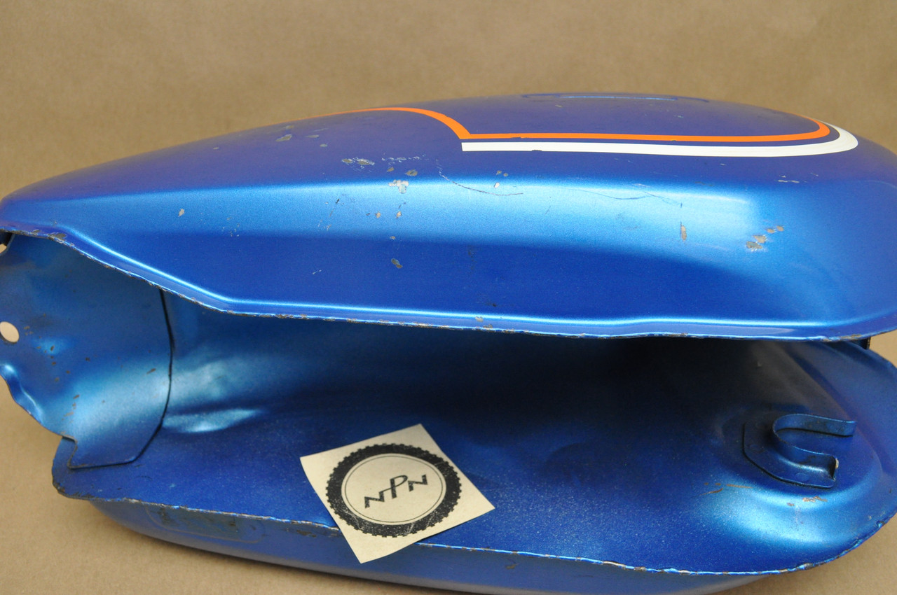 NOS Honda CL100 K2 CL100 S2 Hawaiian Blue Fuel Gas Tank 17500-108-760 MJ