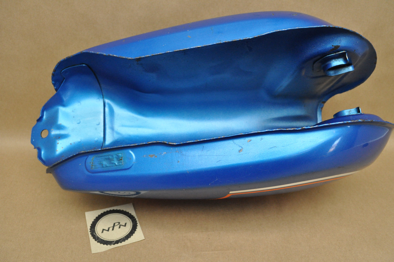 NOS Honda CL100 K2 CL100 S2 Hawaiian Blue Fuel Gas Tank 17500-108-760 MJ