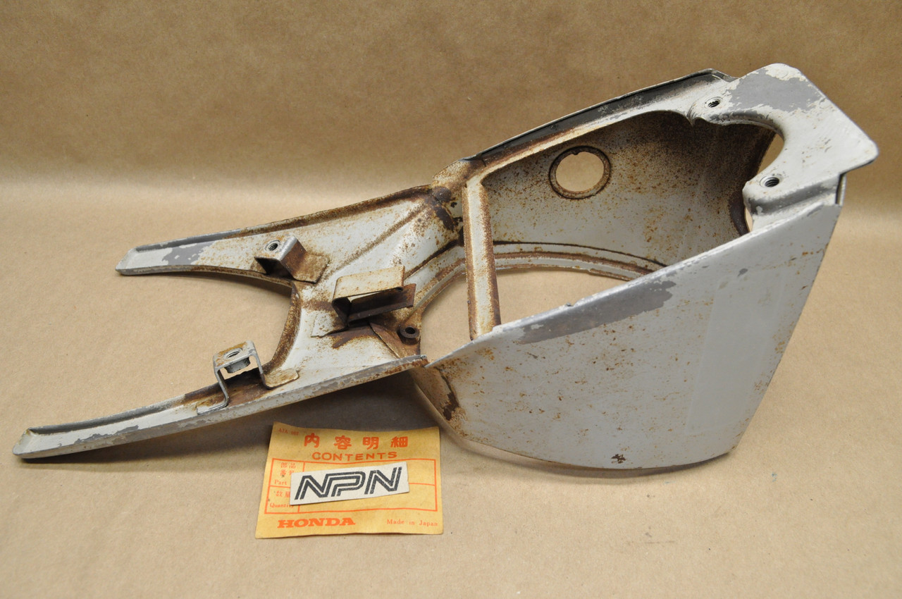 NOS Honda CA160 CA95 Head Light Bucket Case Cover in Primer 61301-203-000 Z