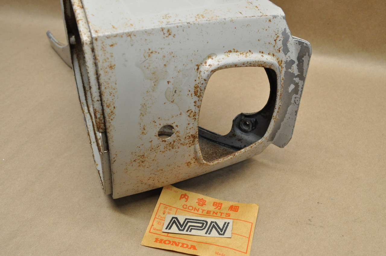 NOS Honda CA160 CA95 Head Light Bucket Case Cover in Primer 61301-203-000 Z