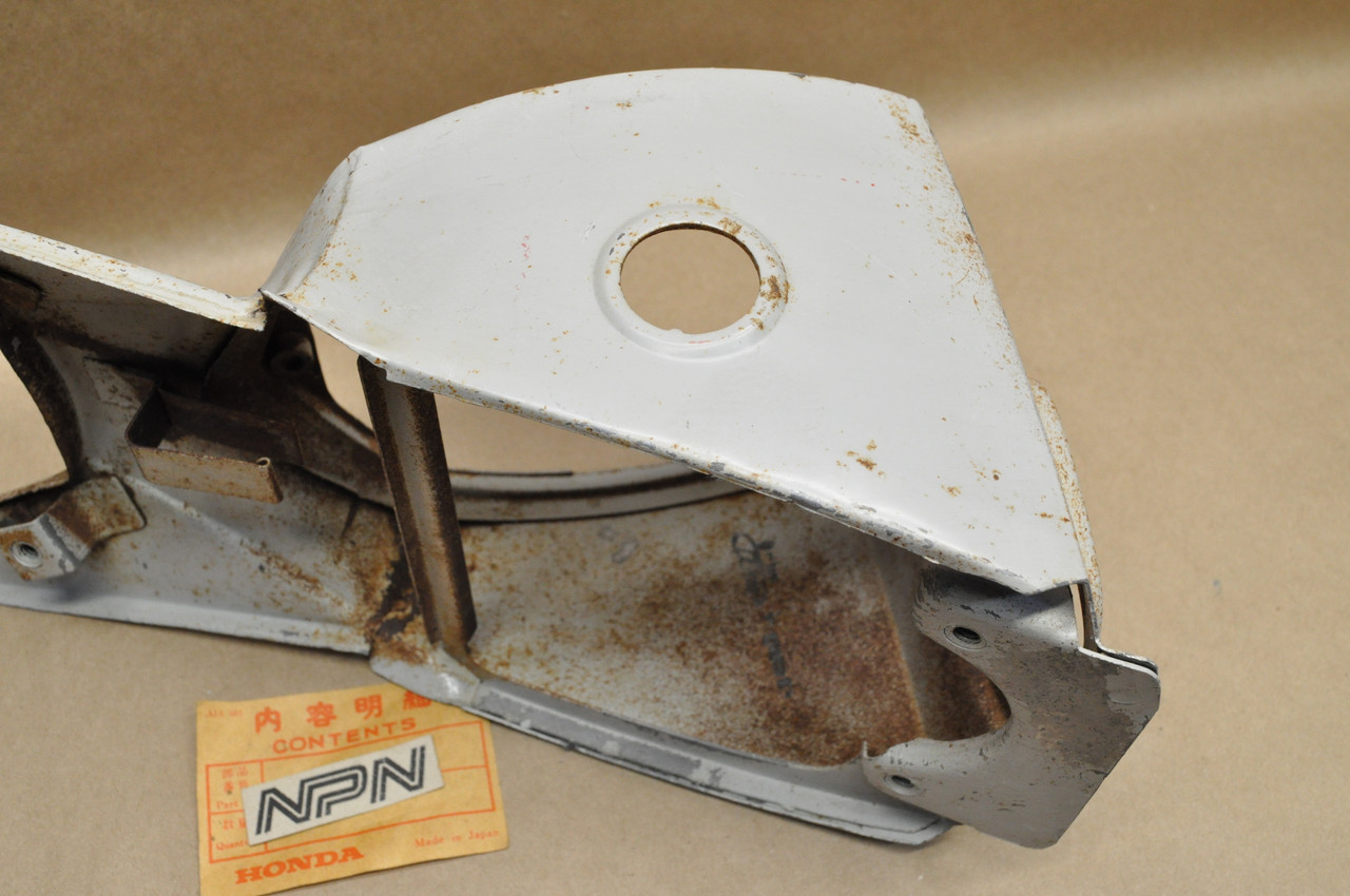 NOS Honda CA160 CA95 Head Light Bucket Case Cover in Primer 61301-203-000 Z