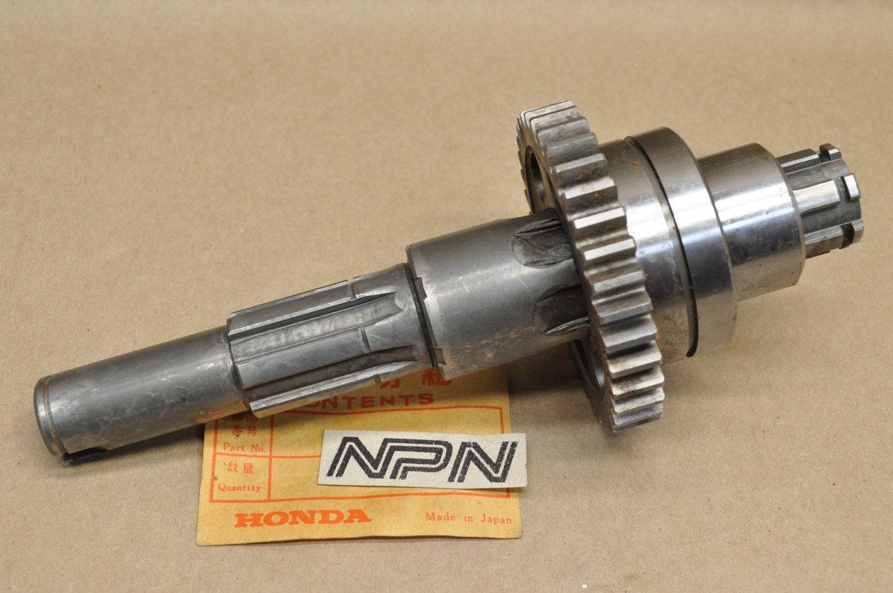 NOS Honda SL350 K1 Transmission Counter Shaft 36T 23220-312-070
