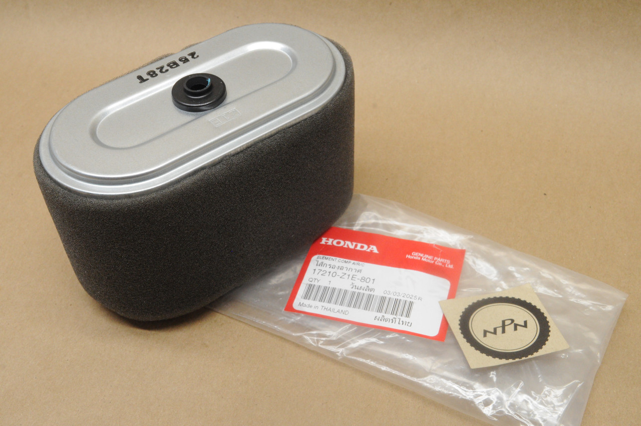 NOS Honda GXV340 GXV390 Engine Air Filter Cleaner Element 17210-Z1E-801