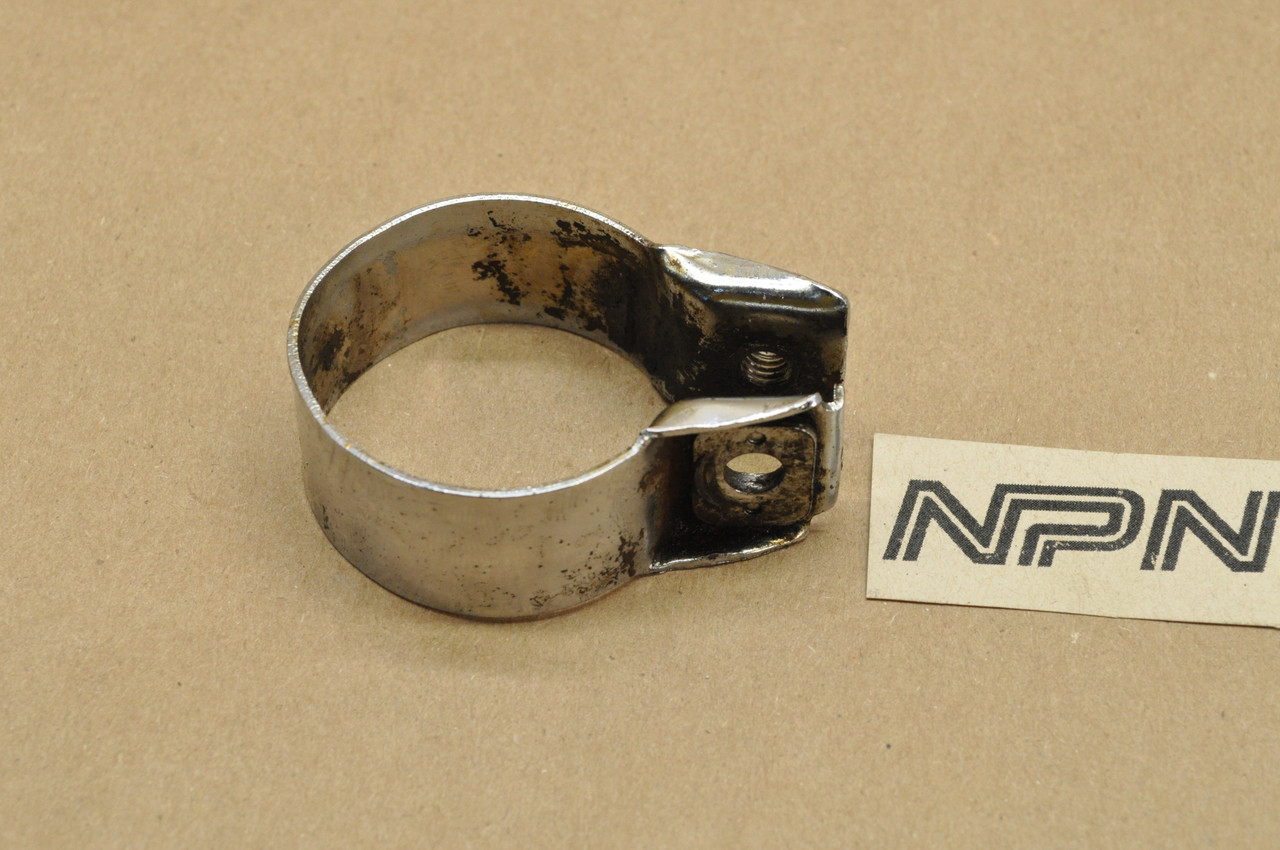 Vtg OEM Honda CL125 A CL160 Exhaust Muffler Header Pipe Clamp Band 18371-223-000