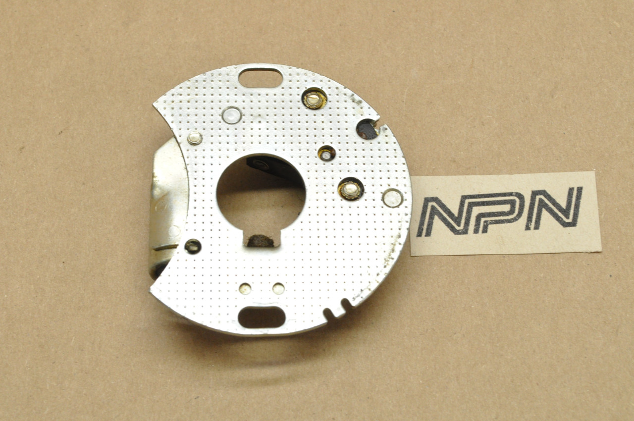 Vtg OEM Honda CL125 A SS125 A Points Condenser Plate Assembly 30200-230-014