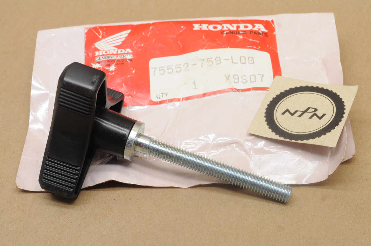 NOS Honda H4013 Lawn Tractor Tensioner Spring Release Knob 75552-758-L00