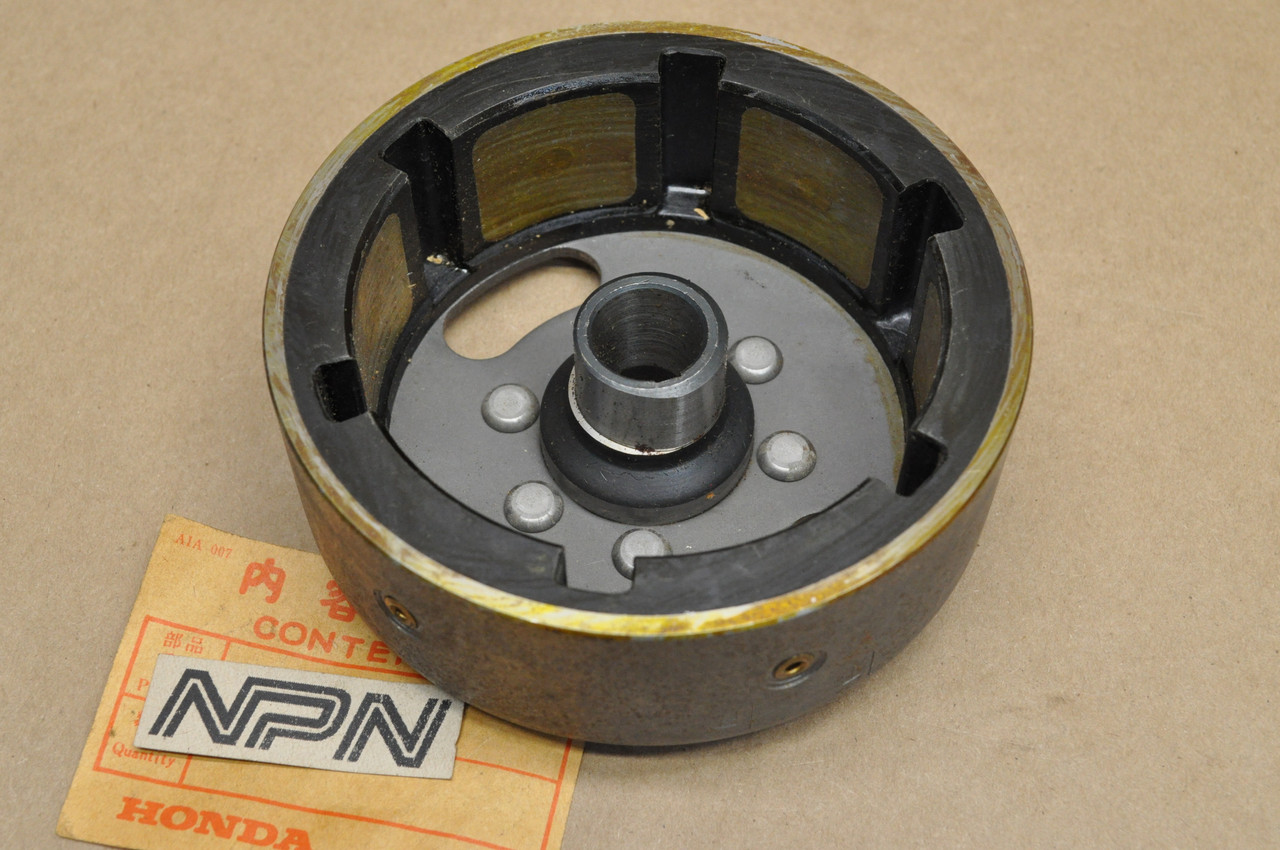 NOS Honda MT125 K0-1976 Elsinore Stator Magneto Rotor Flywheel 31100-361-003