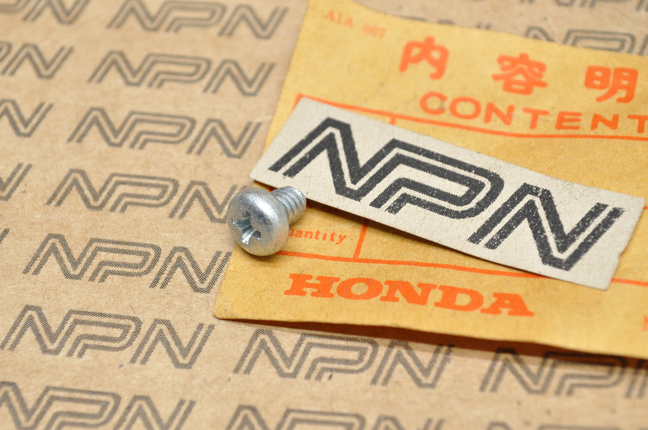 NOS Honda CT200 Outer Clutch Pan Head Screw 5x6 93500-05006