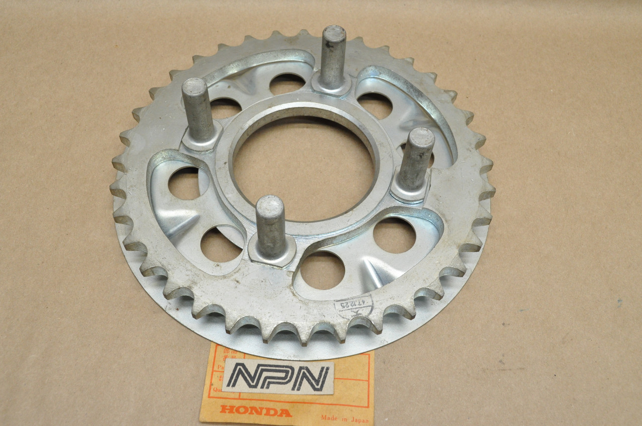 NOS Honda CB350 G Rear Final Drive Chain Sprocket 36T 41200-455-670