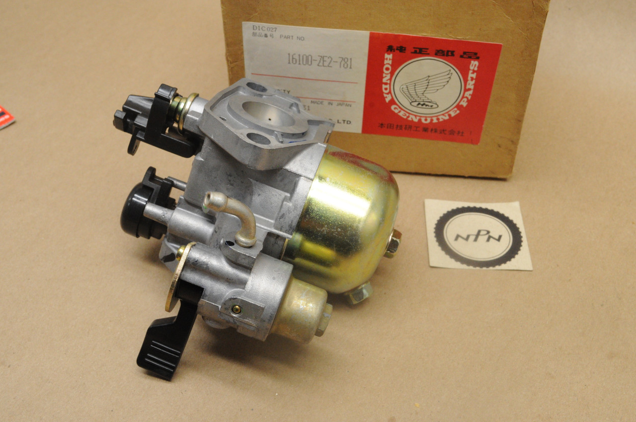 NOS Honda BE17A Carburetor 16100-ZE2-781