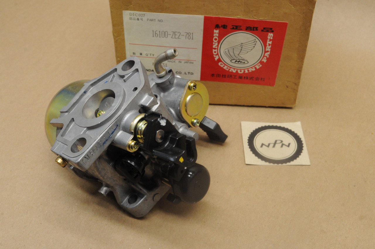NOS Honda BE17A Carburetor 16100-ZE2-781