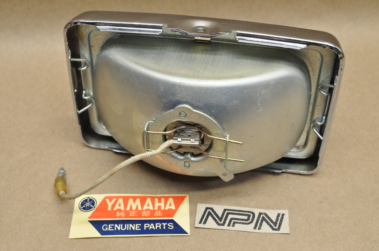 NOS Yamaha 1981-83 XJ750 Seca Fog Head Light Rim & Bulb 5G2-85462-60