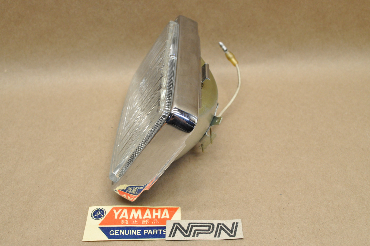 NOS Yamaha 1981-83 XJ750 Seca Fog Head Light Rim & Bulb 5G2-85462-60