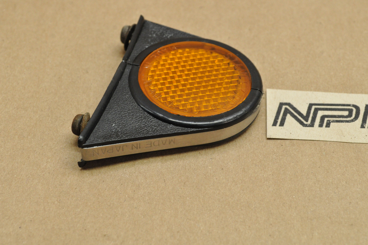 Vtg OEM Honda CB350 CB450 CL125 CL350 CL90 CT90 S90 Front Fender Reflector 33741-077-671