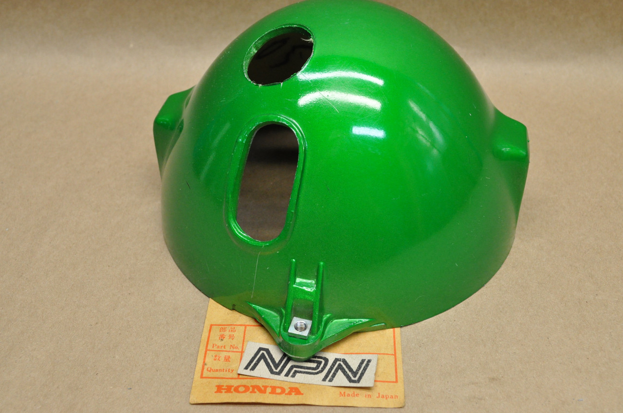 NOS Honda SL100 K0-K1 Head Light Bucket Case in Emerald Green 61301-105-000 DF