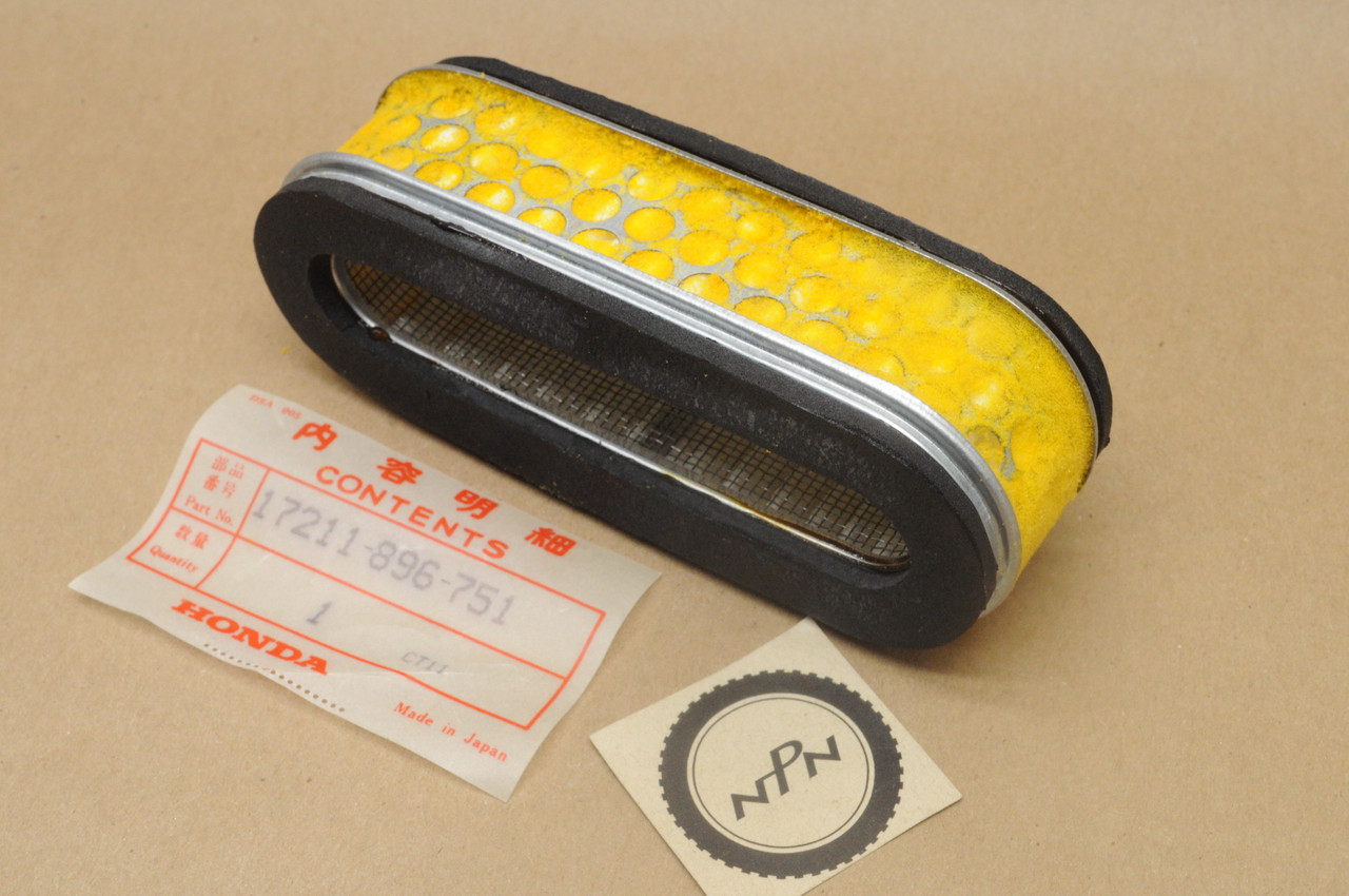 NOS Honda F200 F210 Roto Tiller Air Cleaner Element *AS IS* 17211-896-751