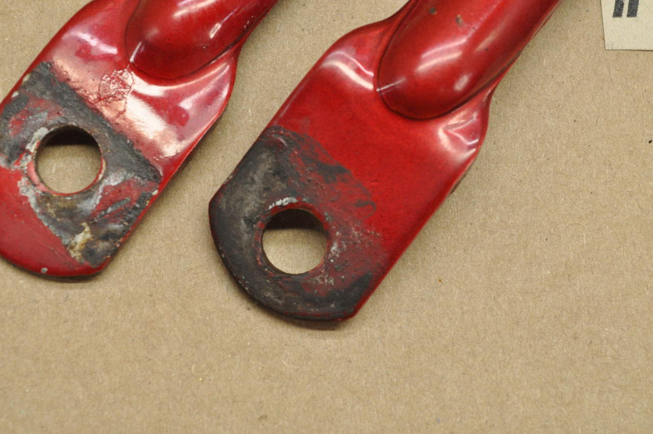 Vtg OEM Honda CL125 A Exhaust Muffler Stay Bracket "A" & "B" 18340-243-000