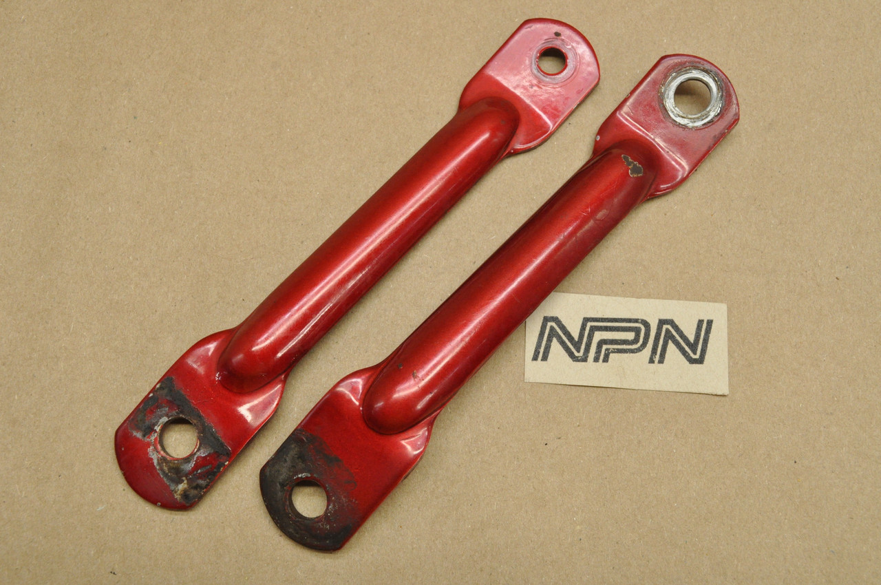 Vtg OEM Honda CL125 A Exhaust Muffler Stay Bracket "A" & "B" 18340-243-000