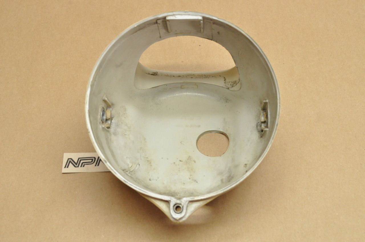 Vtg OEM Honda CA175 CL125 A SS125 A Head Light Bucket Case Gray 61301-230-681