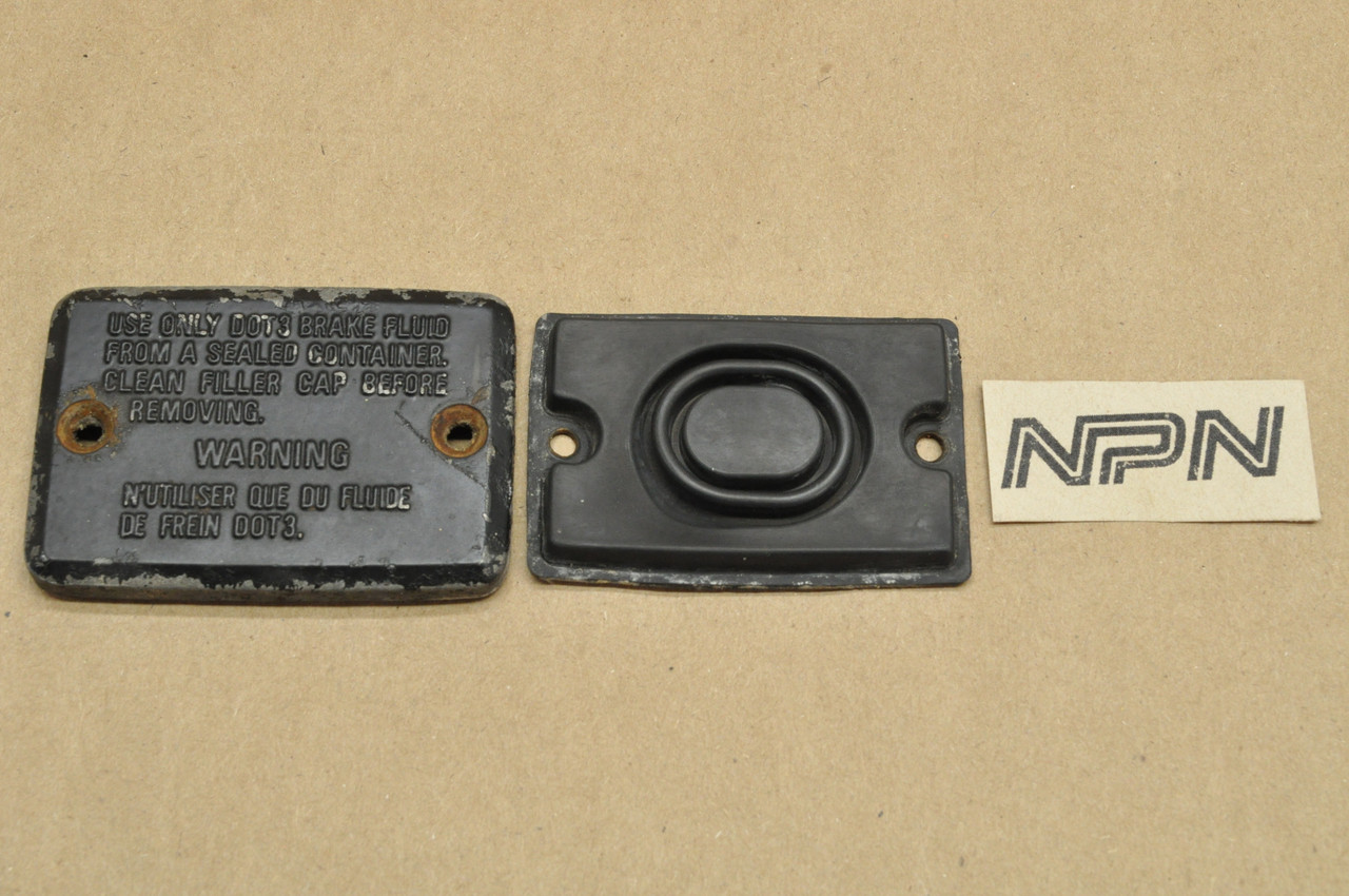 Vtg OEM Honda CB1100 CB650 CB750 CB900 CBX CX500 CX650 Cap & Diaphragm 45513-MA5-671