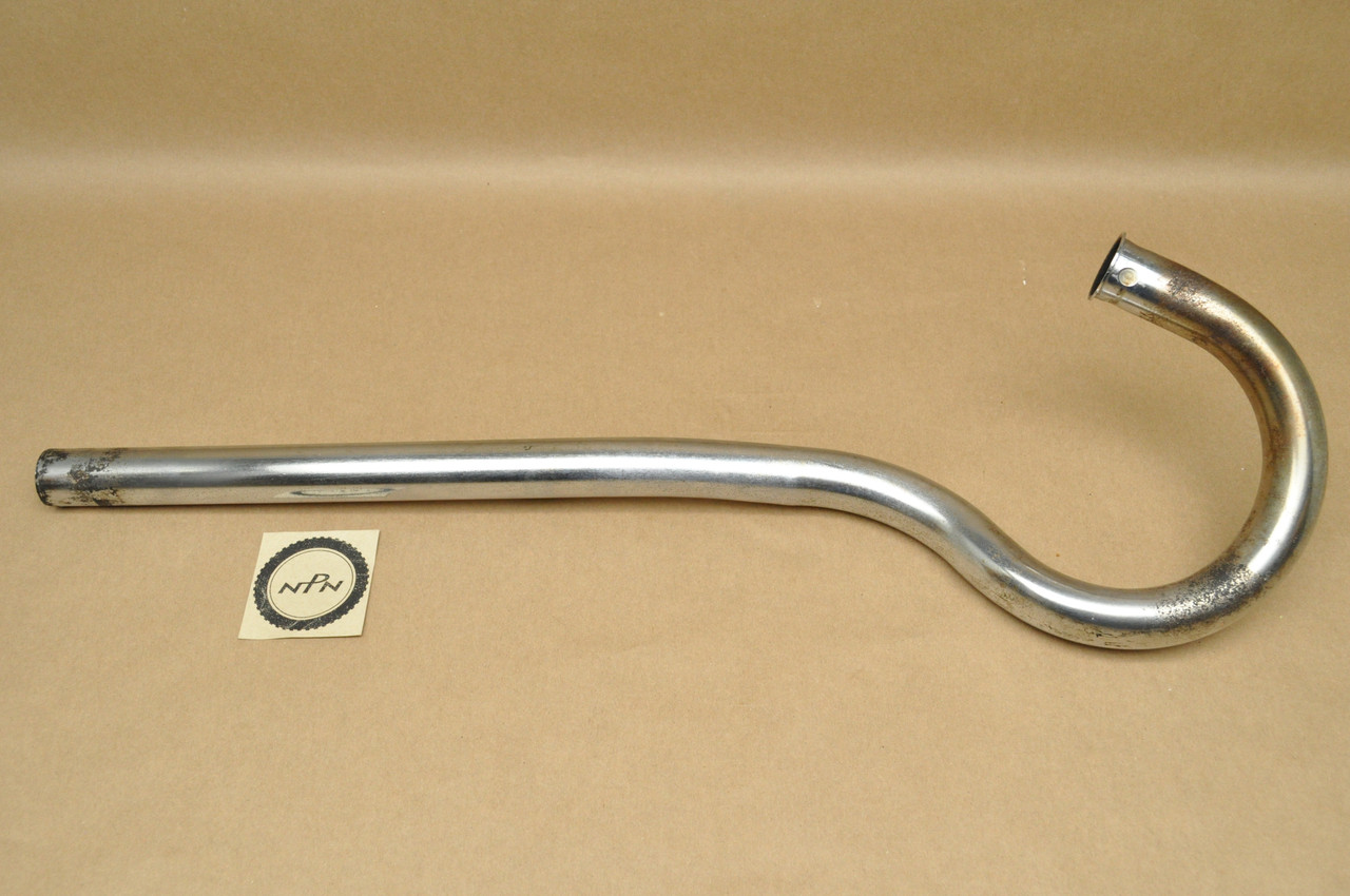 Vintage OEM Honda CL125 A Left  Lower Exhaust Muffler Header Pipe 18420-243-000