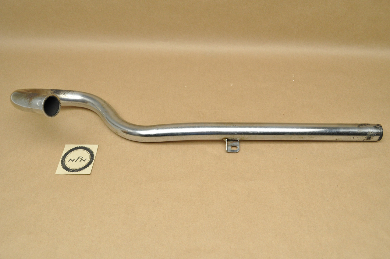 Vintage OEM Honda CL125 A Left  Lower Exhaust Muffler Header Pipe 18420-243-000