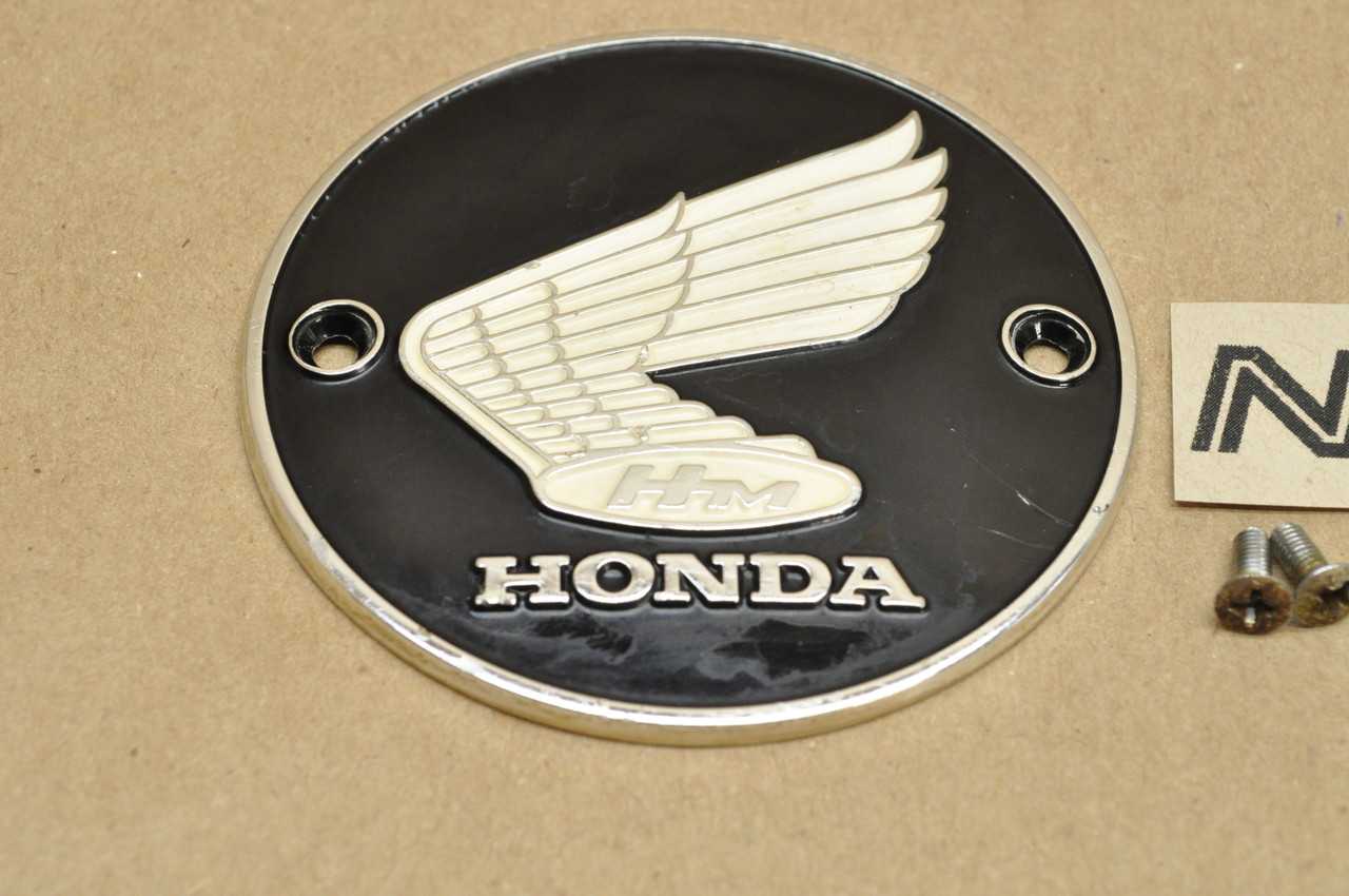 Vtg OEM Honda CA72 CA77 CB72 CB77 CL125 CL72 CL77 Left Emblem Badge 87122-230-010