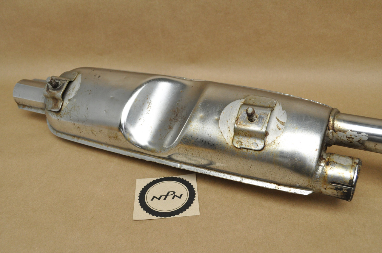Vintage OEM Honda CL125 A Muffler Exhaust Header Pipe 18300-243-007