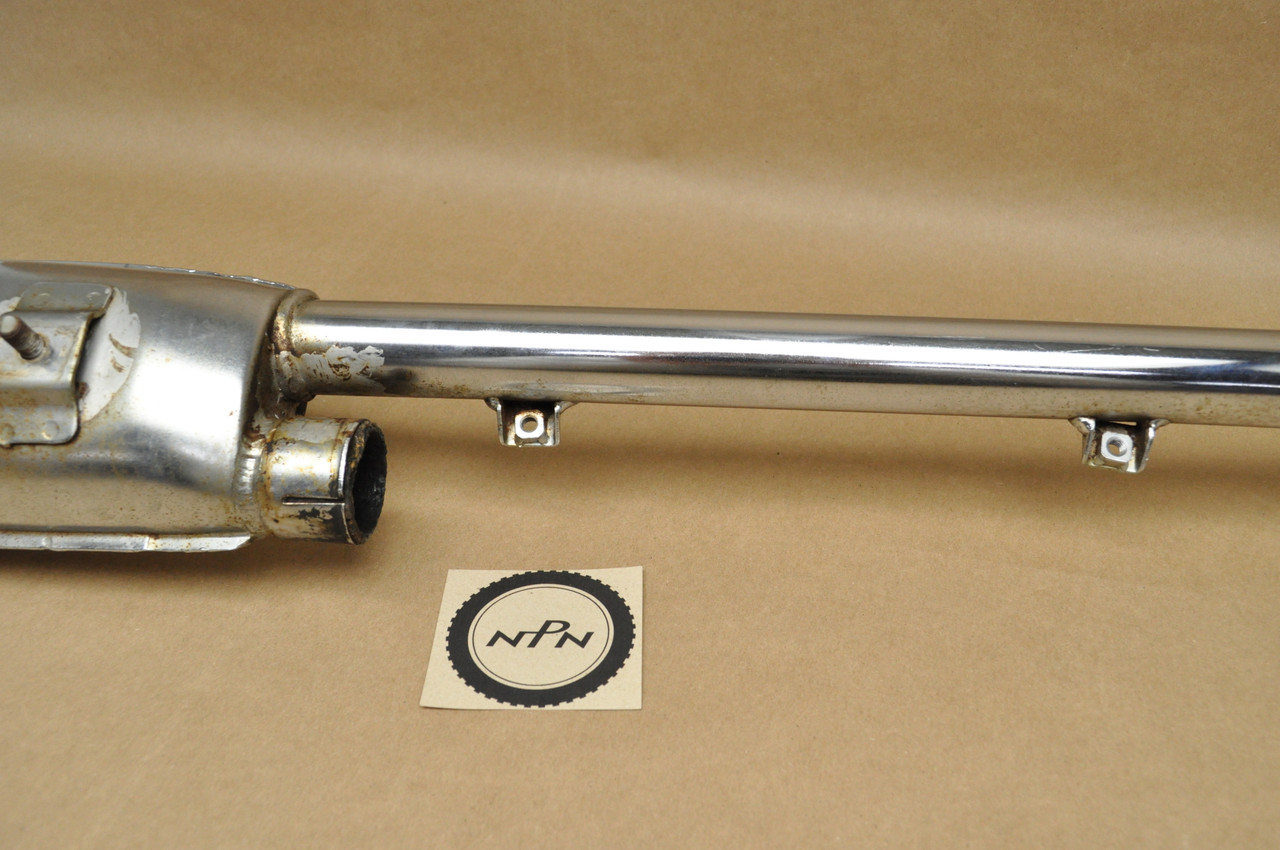 Vintage OEM Honda CL125 A Muffler Exhaust Header Pipe 18300-243-007