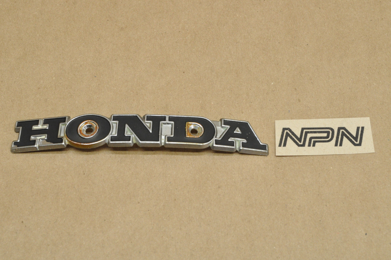 Vtg OEM Honda CB175 CB350 CL175 CL350 CL70 SL175 SL350 Right Badge Emblem 87123-105-000